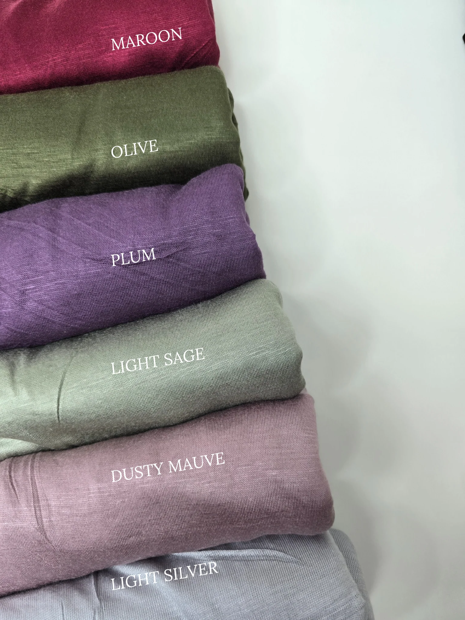 Classic Jersey Hijabs Summer 2025 - Image 3