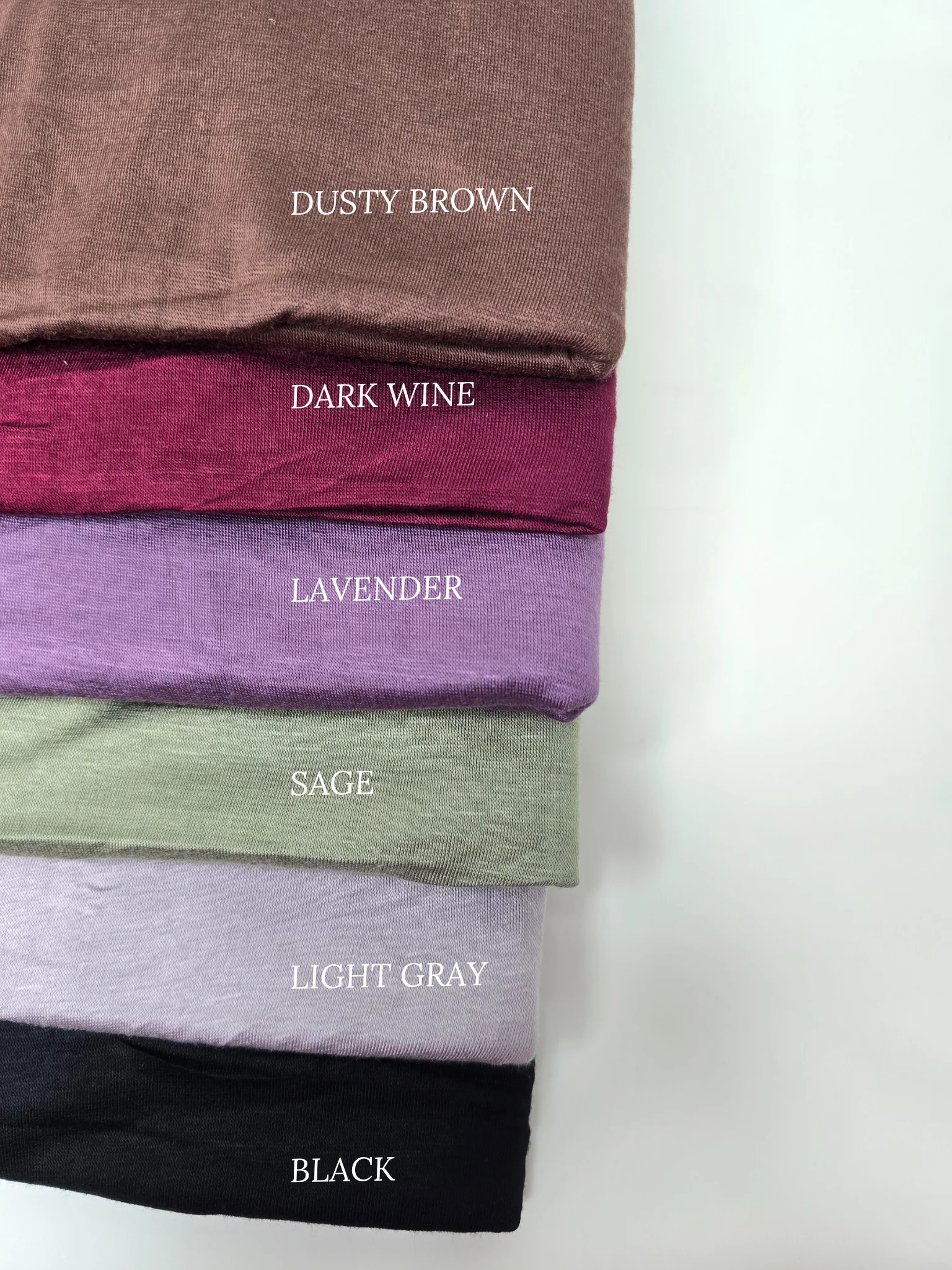 Classic Jersey Hijabs Summer 2025 - Image 4