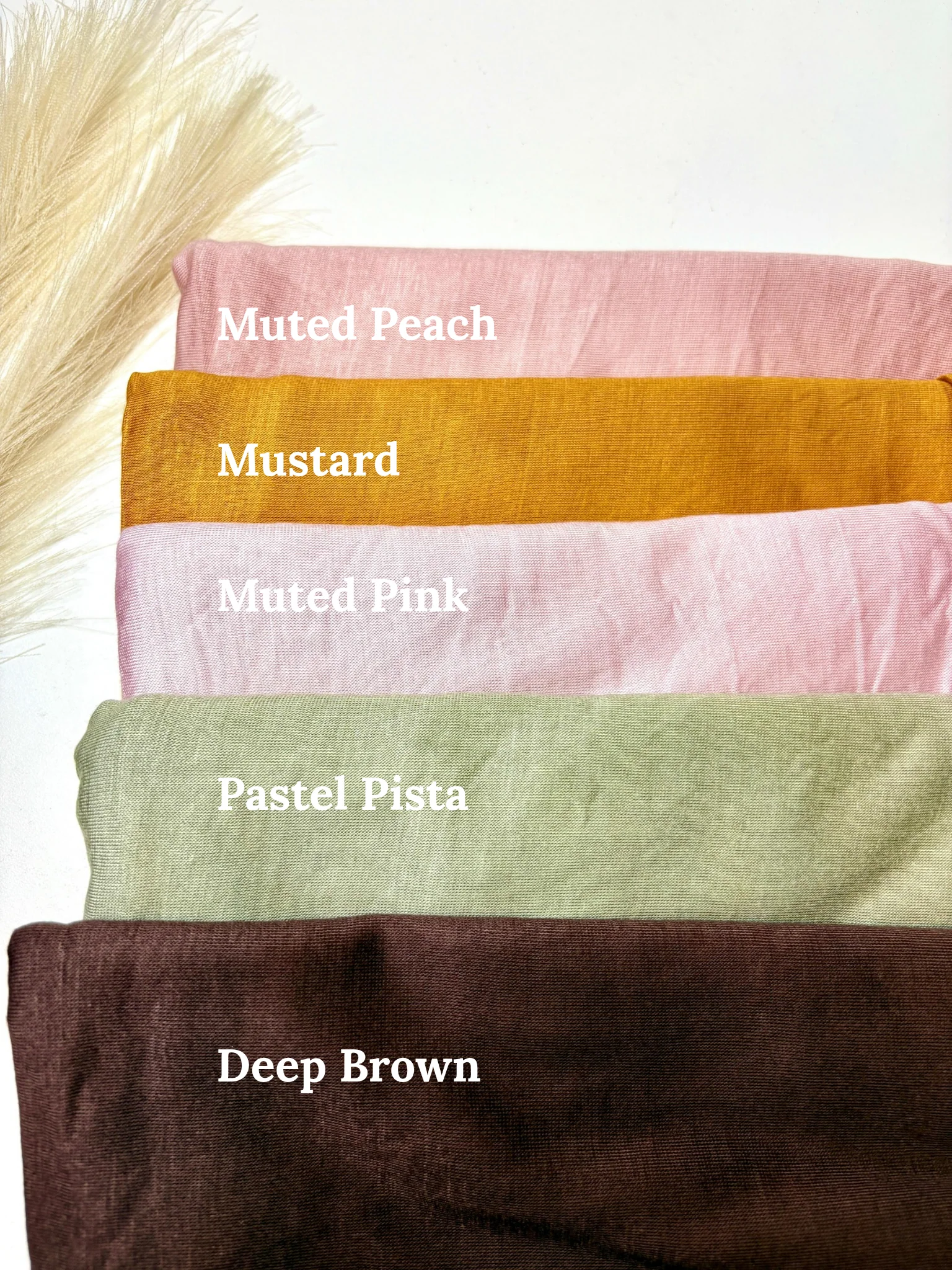 Cotton Jersey Hijabs Monsoon Edition 25' - Image 3