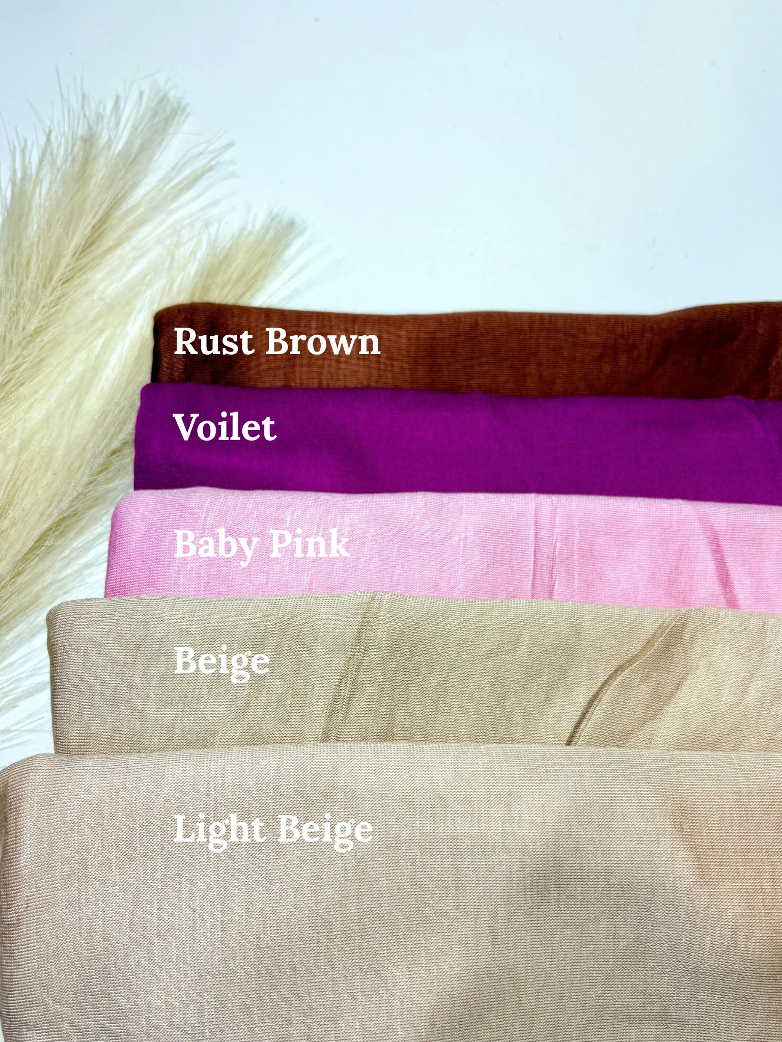 Cotton Jersey Hijabs Monsoon Edition 25' - Image 4