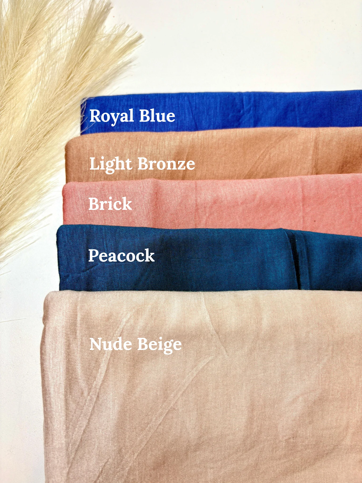 Cotton Jersey Hijabs Monsoon Edition 25' - Image 6