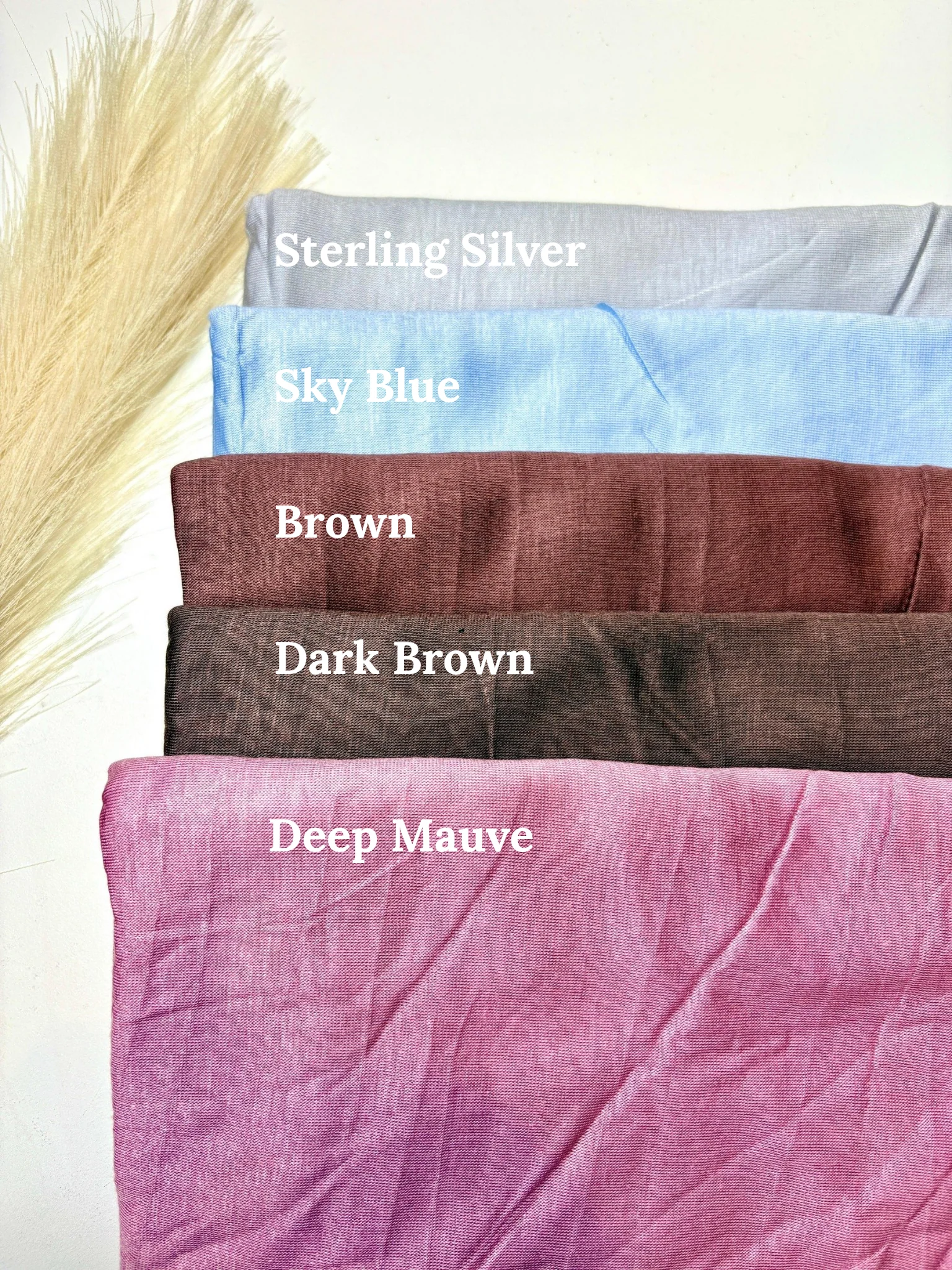 Cotton Jersey Hijabs Monsoon Edition 25' - Image 9