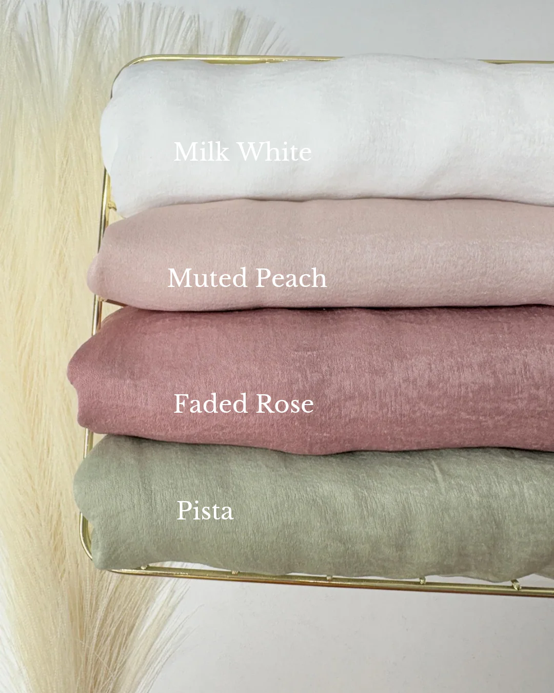 Yusraa Cotton Satin Hijabs Summer 25 Edition - Image 4