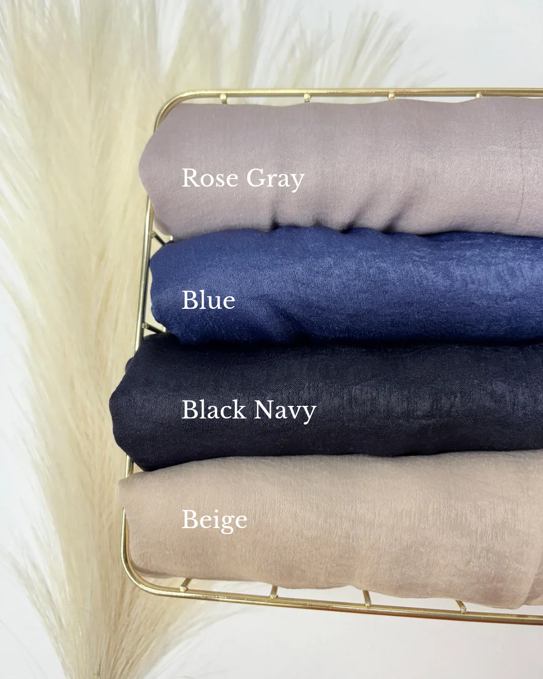 Yusraa Cotton Satin Hijabs Summer 25 Edition - Image 5