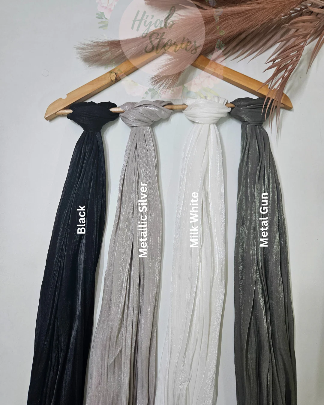 Crush Organza Shimmer Hijabs - Image 10