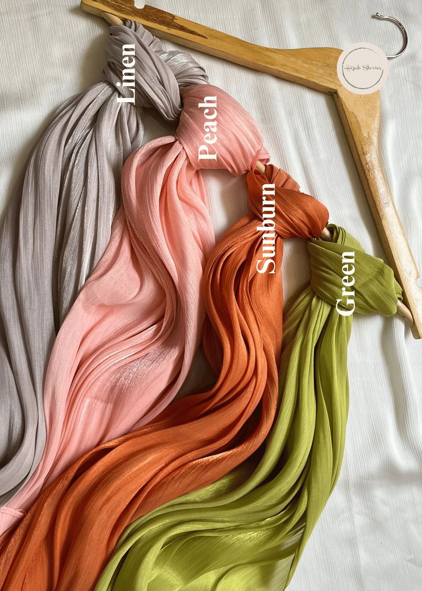 Crush Organza Shimmer Hijabs - Image 4