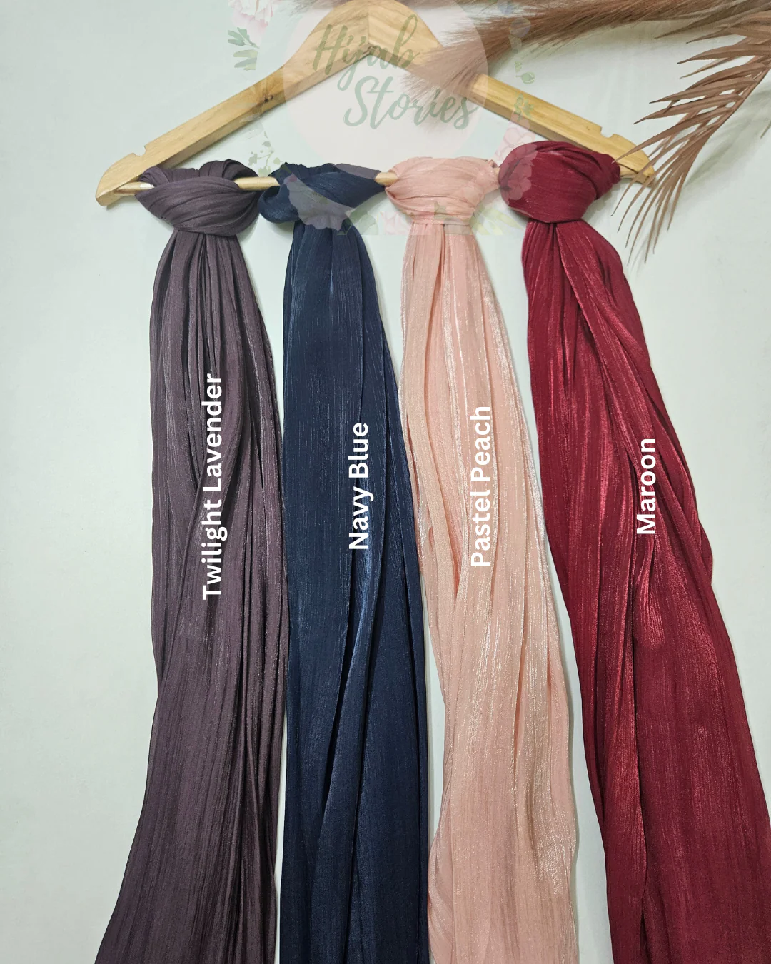 Crush Organza Shimmer Hijabs - Image 7