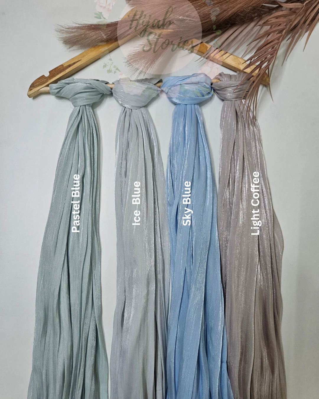 Crush Organza Shimmer Hijabs - Image 9