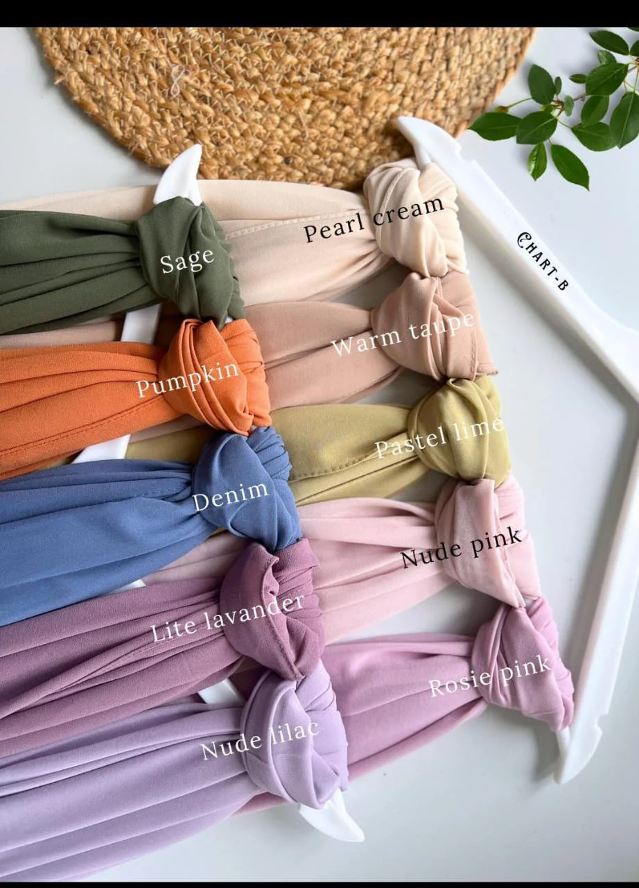 DiDi Imported Malaysian Heavy Chiffon Hijabs - Image 5