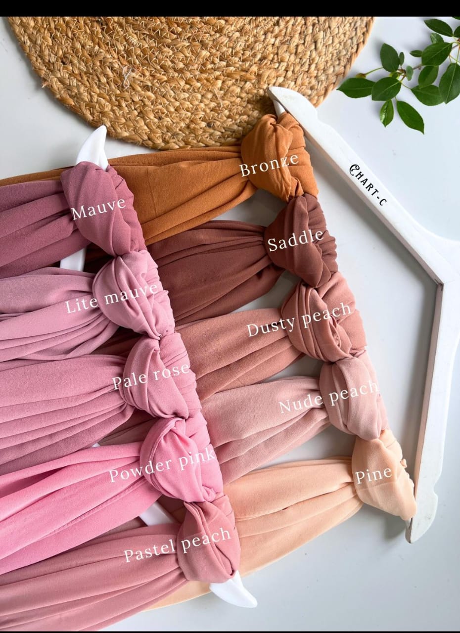 DiDi Imported Malaysian Heavy Chiffon Hijabs - Image 7