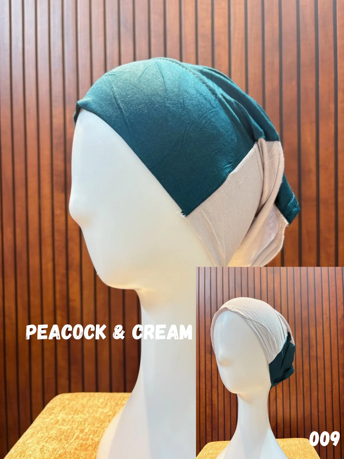 Dual Color Tube Hijab Caps - Image 11