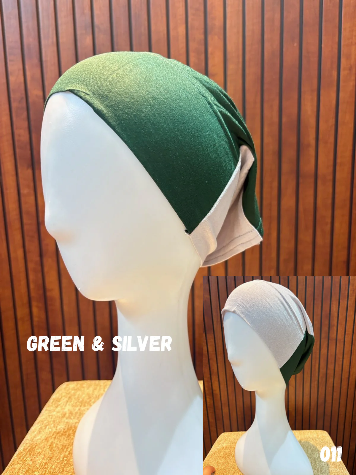 Dual Color Tube Hijab Caps - Image 12