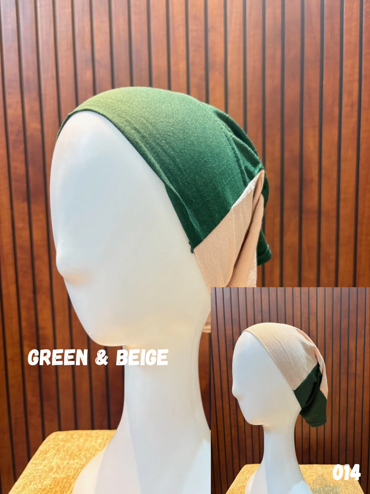 Dual Color Tube Hijab Caps - Image 13