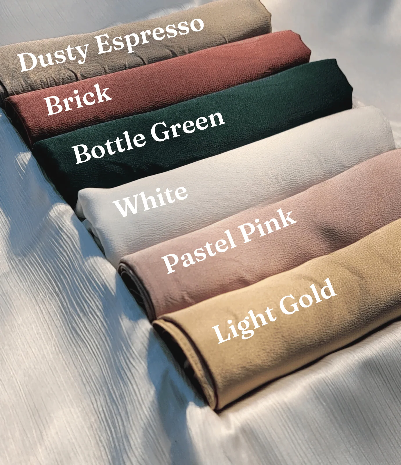 Imported Bubble Satin Hijabs - Image 3