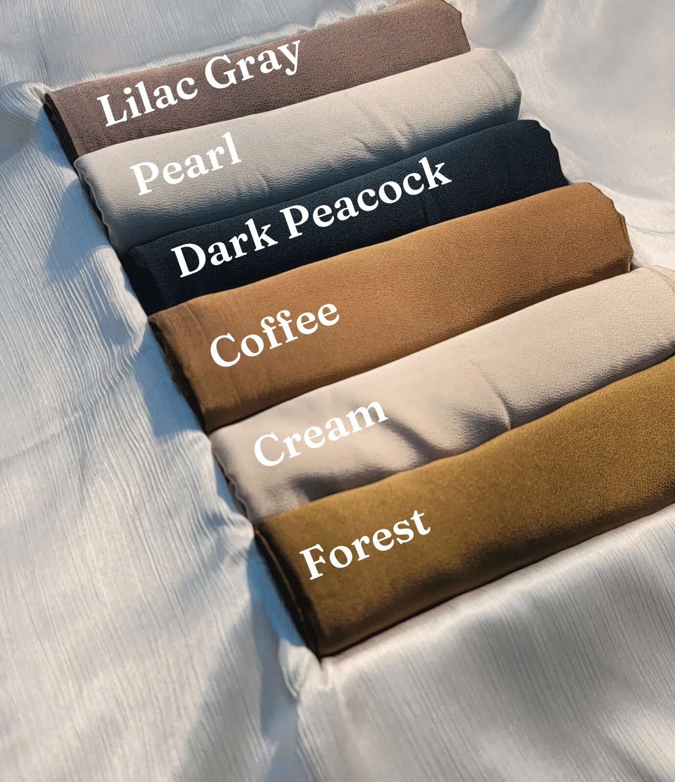 Imported Bubble Satin Hijabs - Image 4