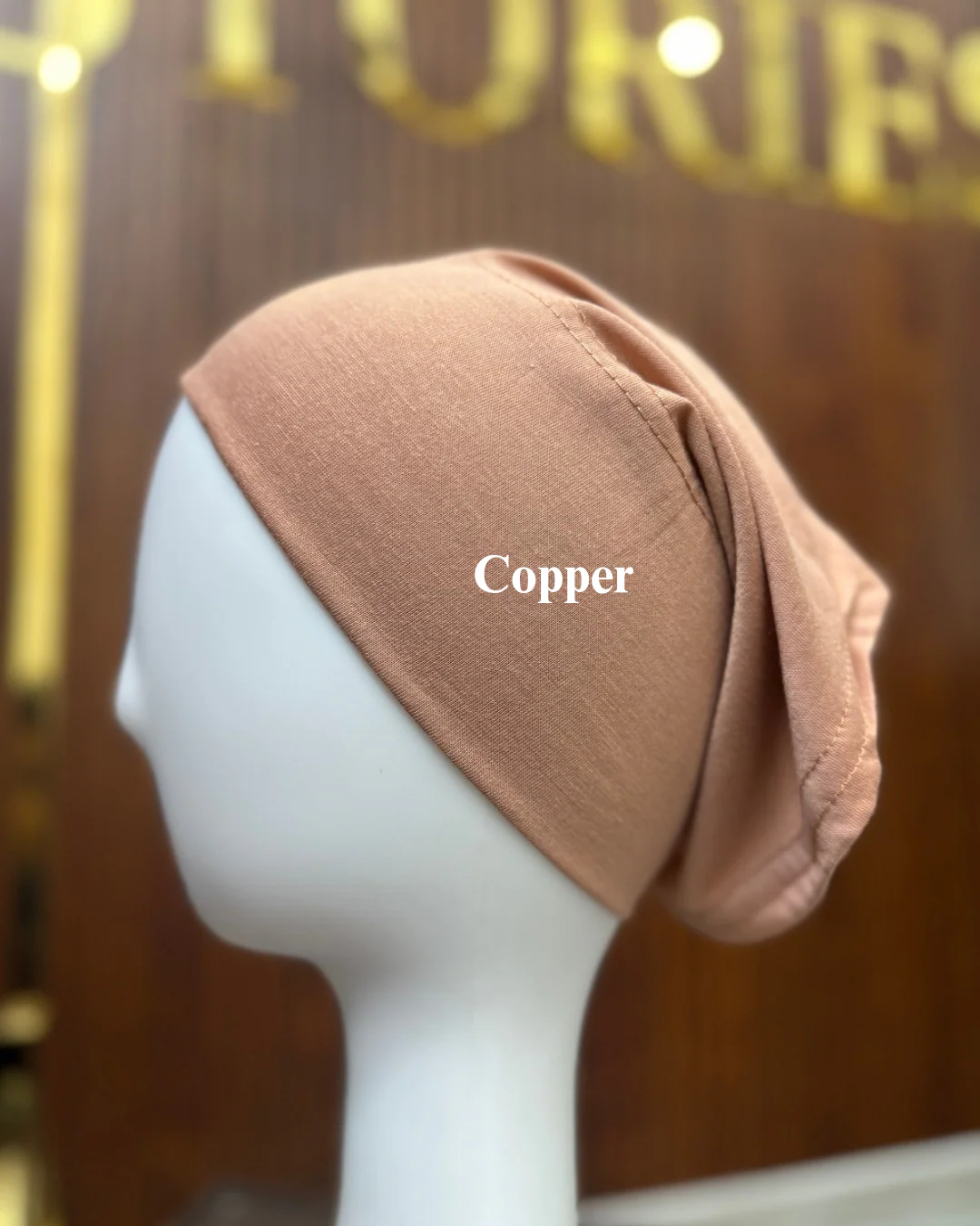 Imported Cotton Hijab Caps Winter Edition 25' - Image 5