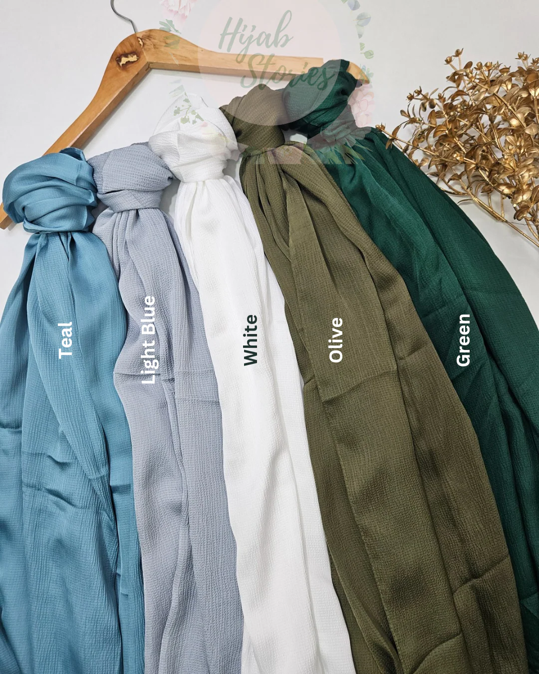 Premium Bubble Satin Hijabs - Image 5