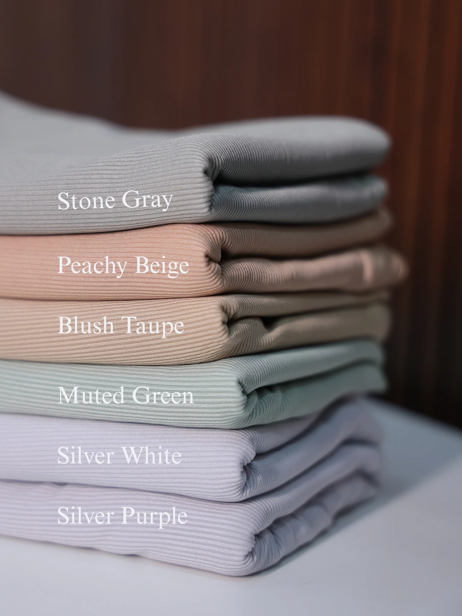 Yusraa Ribbed Jersey Hijabs Winter Edition 25' - Image 5