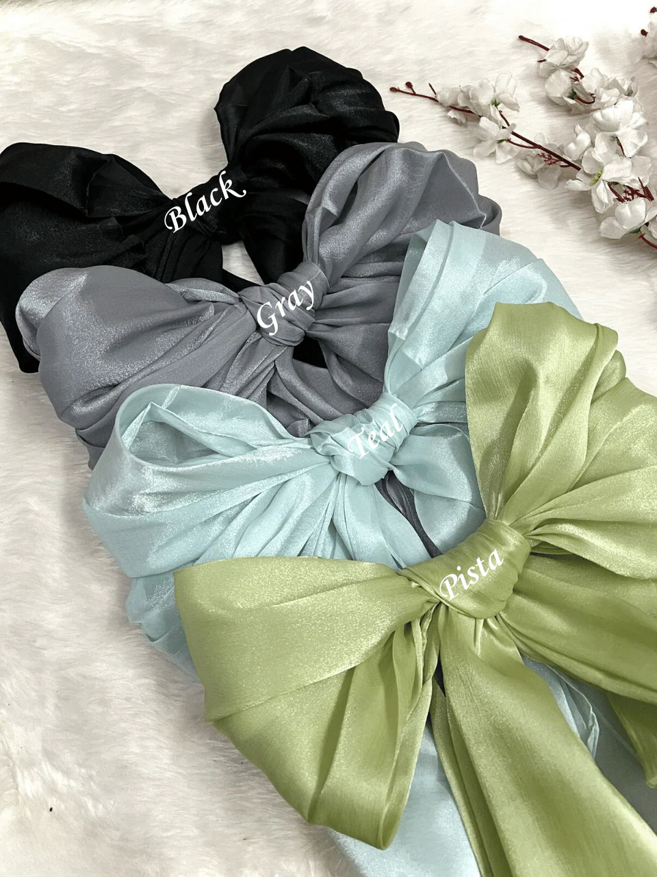 Tissue Organza Hijabs - Image 5