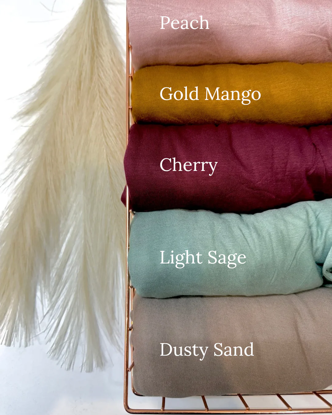 Yusraa Classic Cotton Jersey Hijabs Summer 25 - Image 3