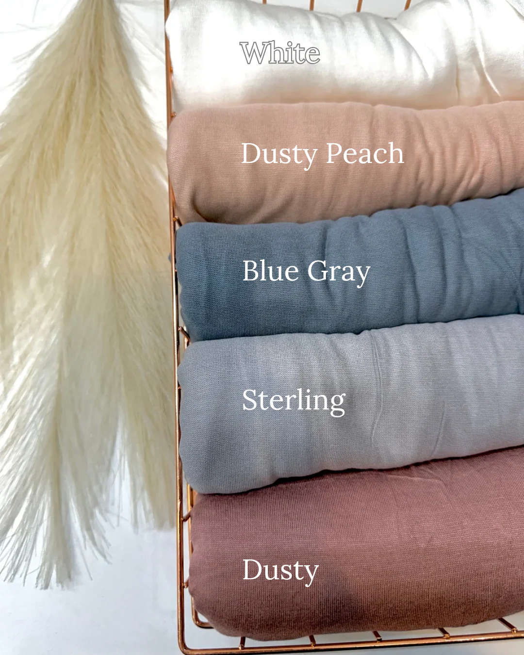 Yusraa Classic Cotton Jersey Hijabs Summer 25 - Image 7