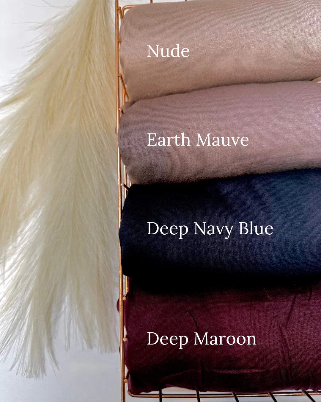 Yusraa Classic Cotton Jersey Hijabs Summer 25 - Image 8