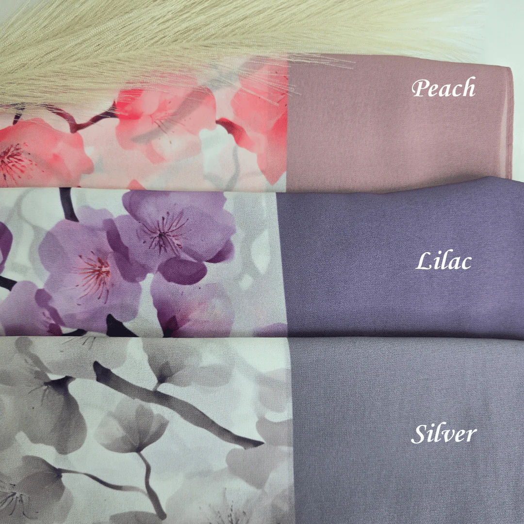 Zera Chiffon Printed Hijabs - Image 4