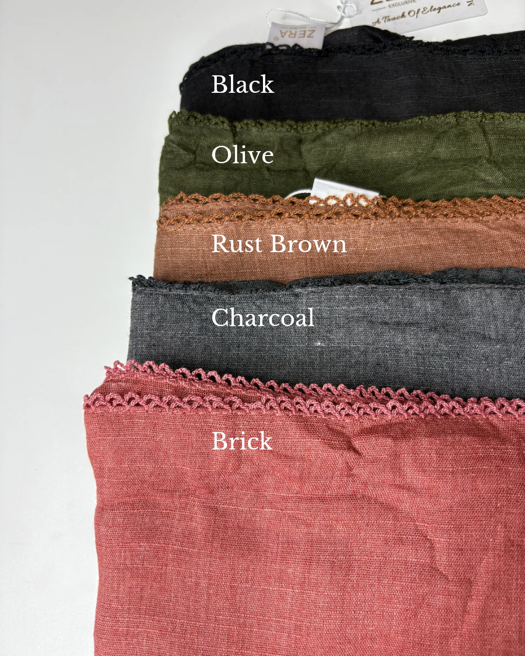 Zera Cotton Crochet Hijabs - Image 3